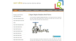 Desktop Screenshot of duplexsteelvalves-manufacturers.com